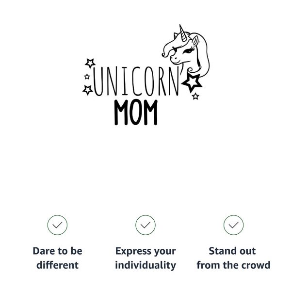 Unicorn Mom Women's Long Sleeve Denim Shirt - Unicorn Clothing Women - Fun Unicorn Clothes - Image 7